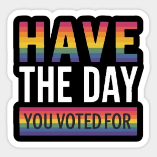 Womens history vote Sticker